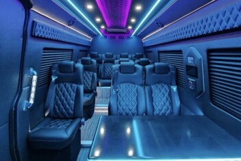 Bloomington Sprinter Bus Interior