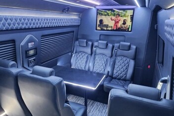 Bloomington Sprinter Van Interior