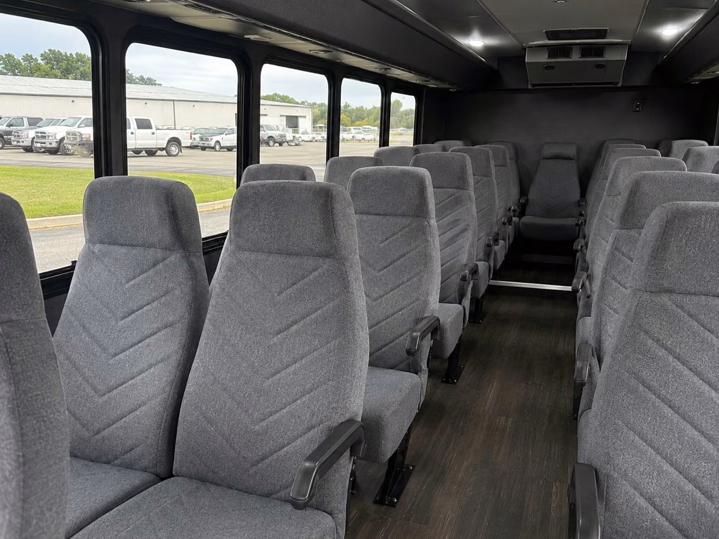 15 passenger minibus inside