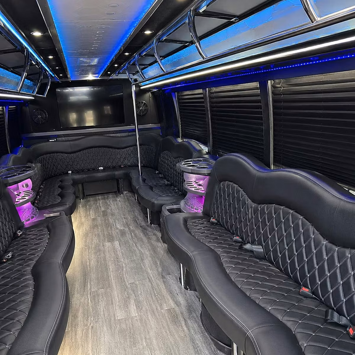 party bus interior