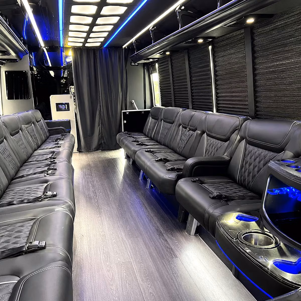party bus rentals for bloomington concert nights that run on your schedule